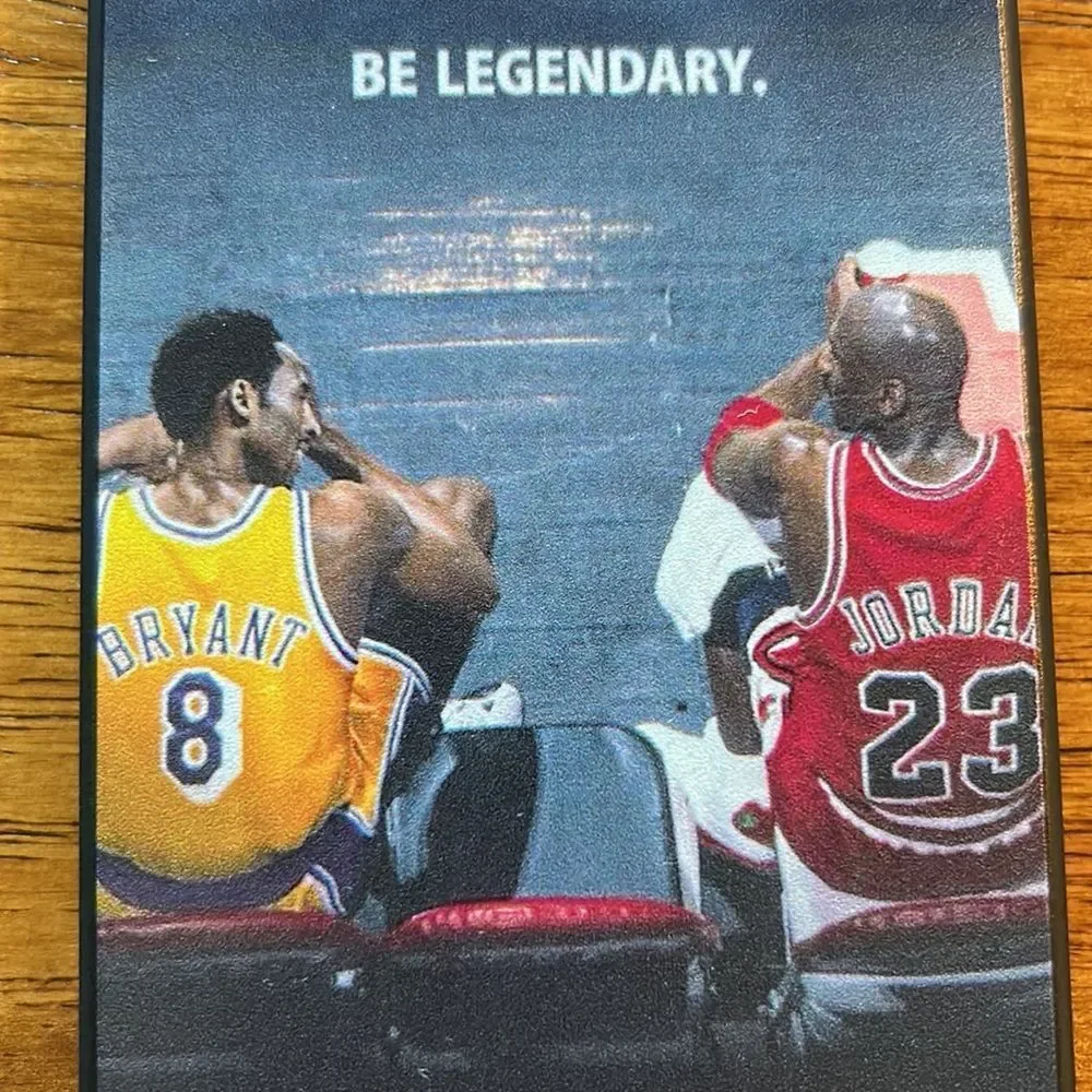NEW Case iPhone 14 Pro Kobe Bryant And Michael Jordan Phone Case
